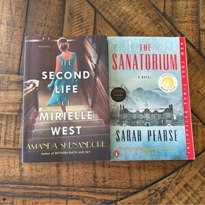 The Second Life of Mirielle West & The Sanatorium Paperback Book Duo